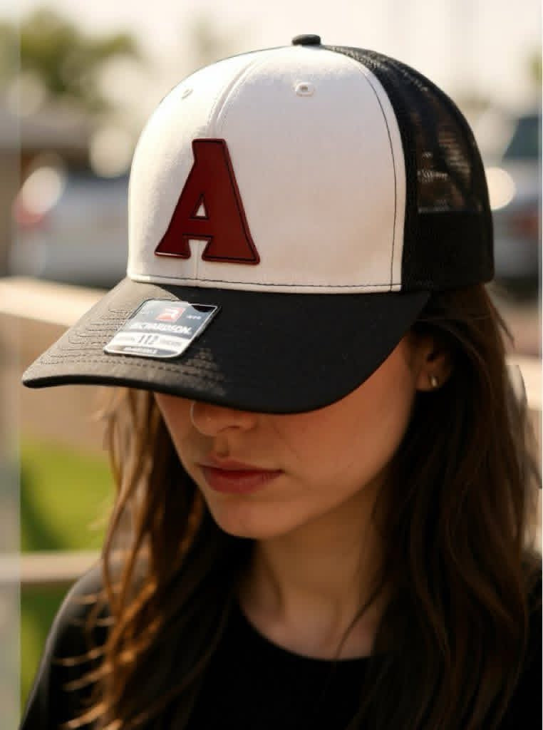 Atlanta Maroon A Trucker Hat
