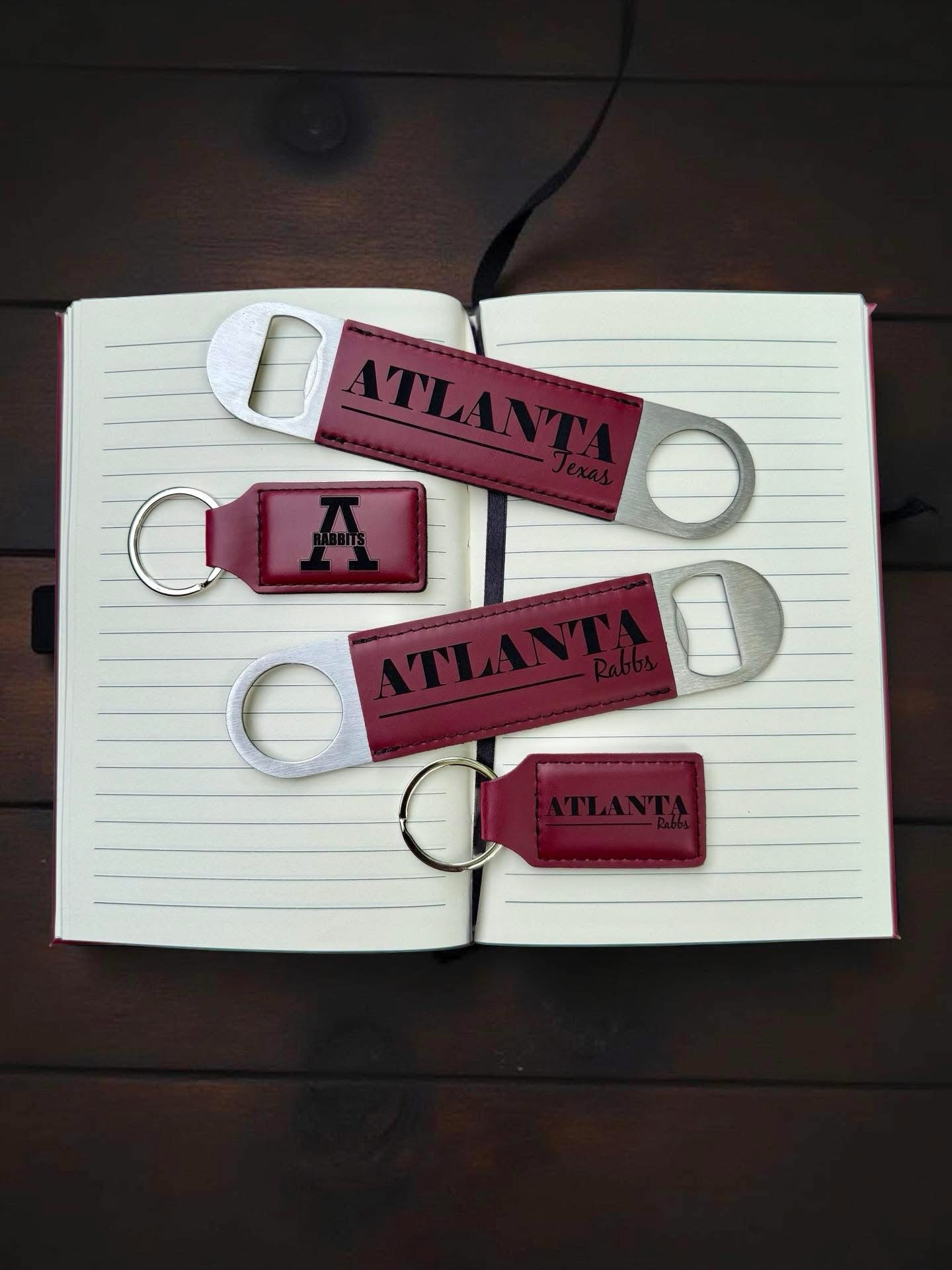 Atlanta Texas Keychain