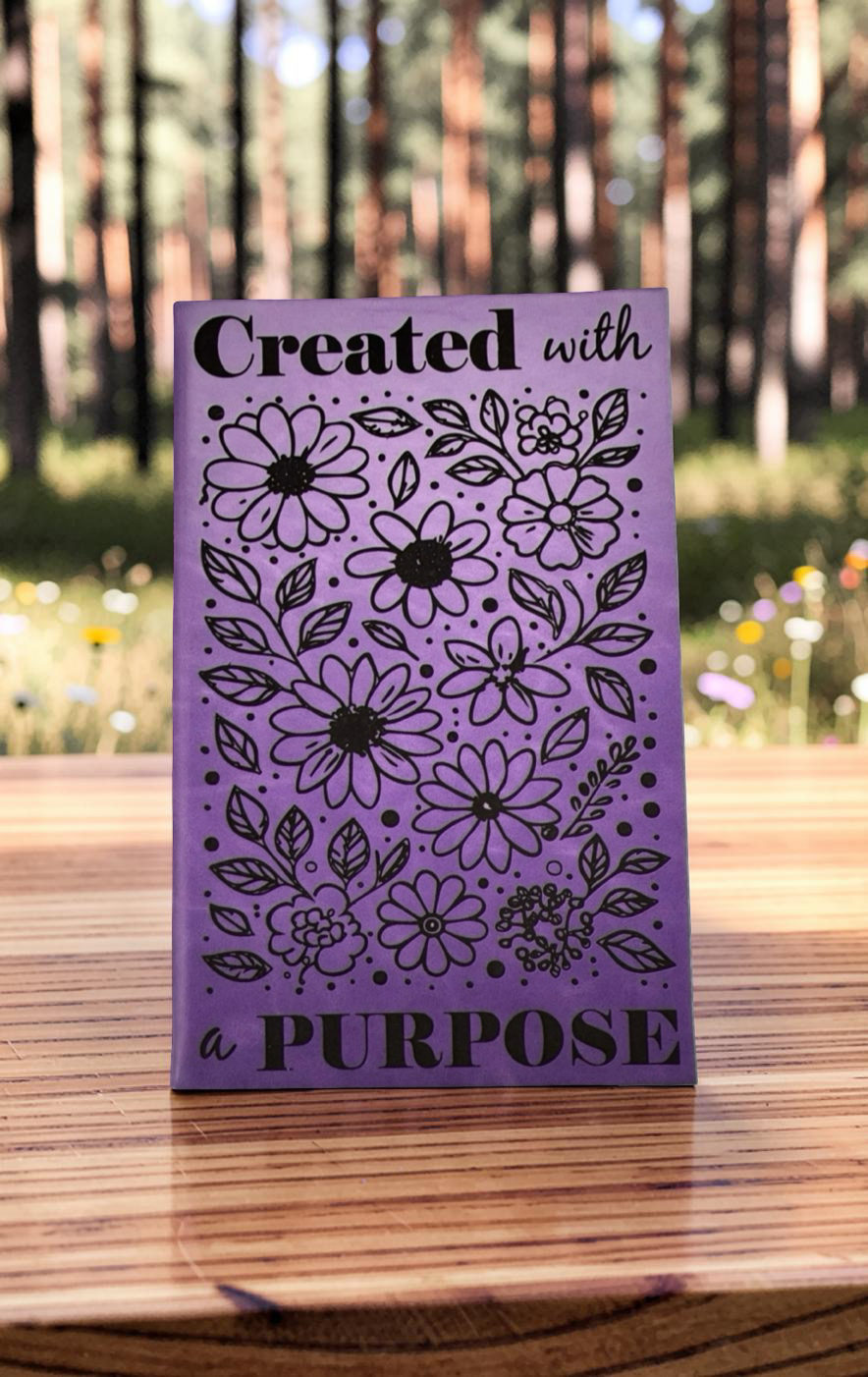 Created with a Purpose Notebook