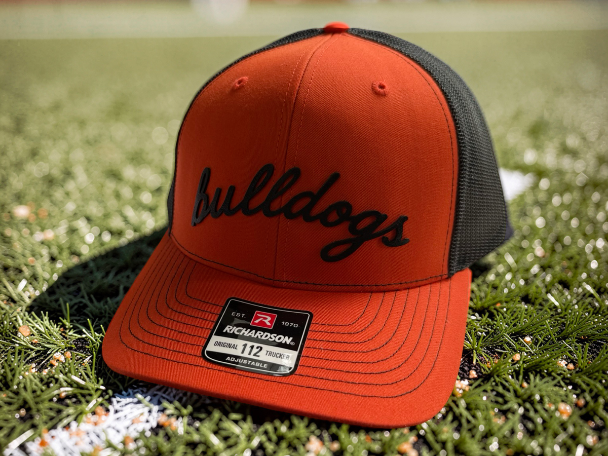 Queen City Bulldogs Script Trucker Hat
