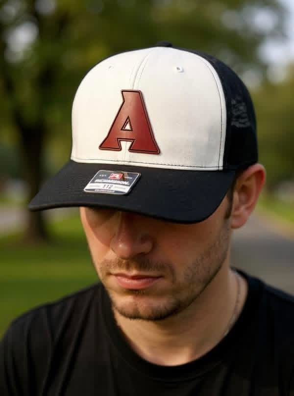 Atlanta Maroon A Trucker Hat