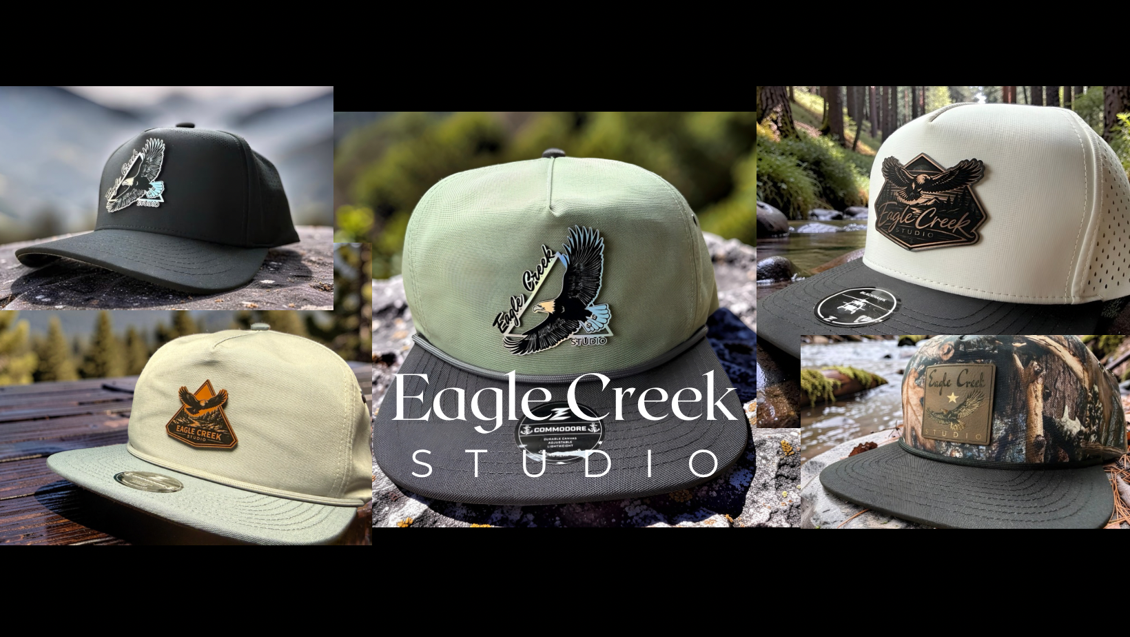 Eagle Creek Studio Hat Collage